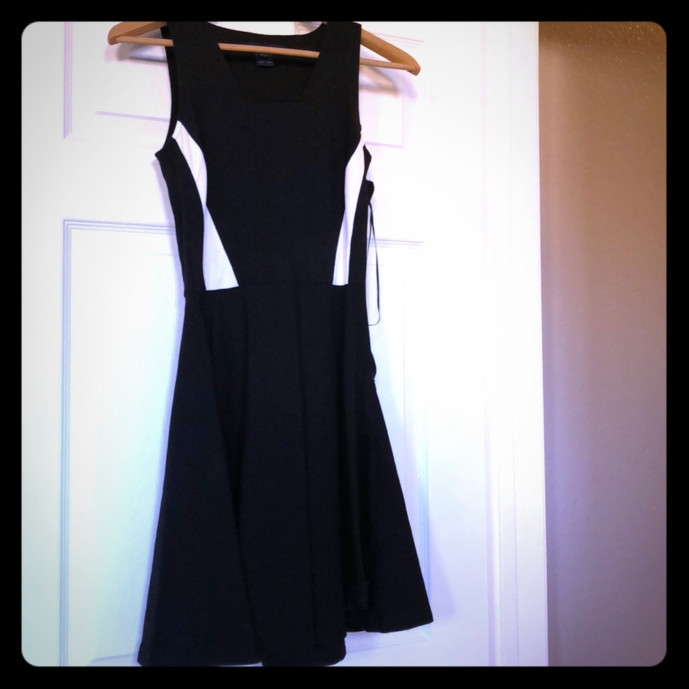 French connection empire waist dress